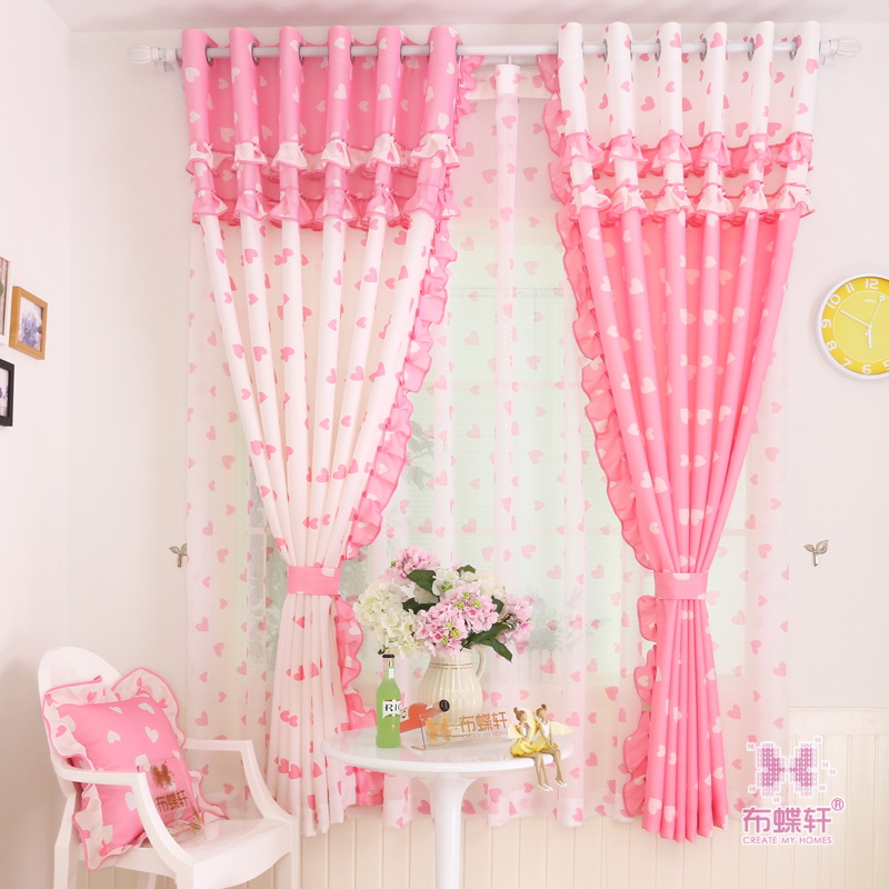 Классические шторы для детской комнаты девочки
