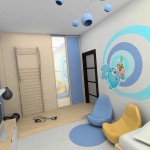 Интерьер детской комнаты для мальчика 6 лет «на вырост»