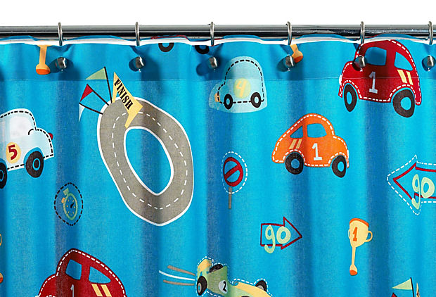 Цветовая гамма шторы для детской комнаты мальчика.