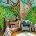 Пейзажные картинки интерьер детской комнаты в эко стиле
