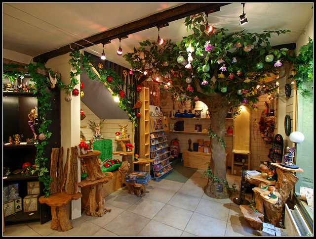 Сказочный интерьер детской комнаты фото лесных приключений