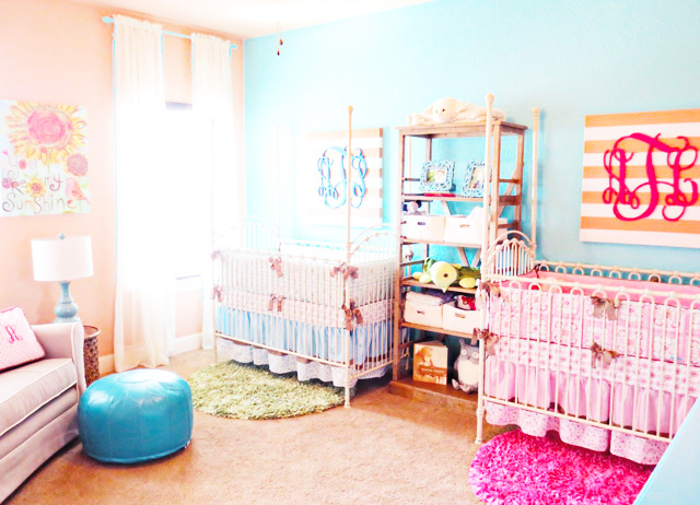 Совмещенный дизайн детской комнаты для разнополых детей