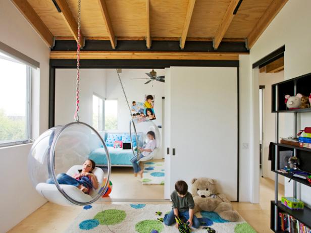 дизайн детской комнаты для двоих детей разнополых