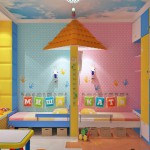 дизайн маленькой детской комнаты для двоих детей фото
