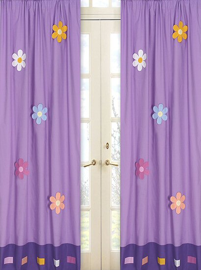 Дизайн штор для детской комнаты девочки.