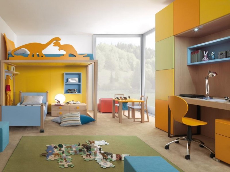 Детские комнаты для двух мальчиков фото дизайн динозавров