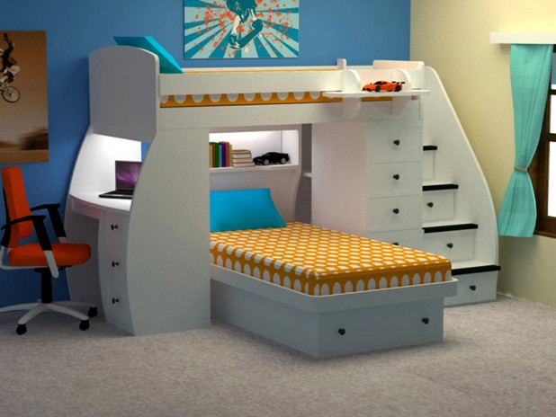 Детские комнаты для двух мальчиков фото дизайн мебель