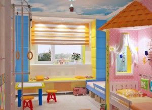 Мебель детская для двоих для мальчика и девочки