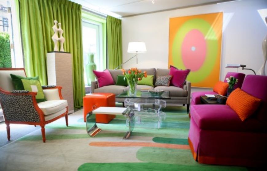 Красивые особенности комнаты или как сочетать цвета в интерьере