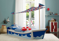 Ремонт спальни с детской кроваткой фото в виде корабля