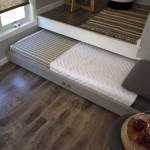 Выдвижная кровать подиум с очень удобным матрасом