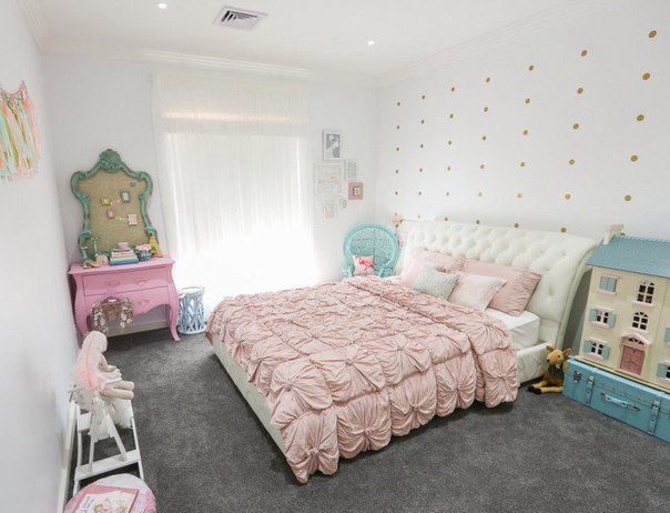 стильный интерьер детской комнаты