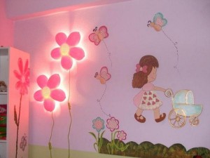 Интересные идеи декора детской комнаты5
